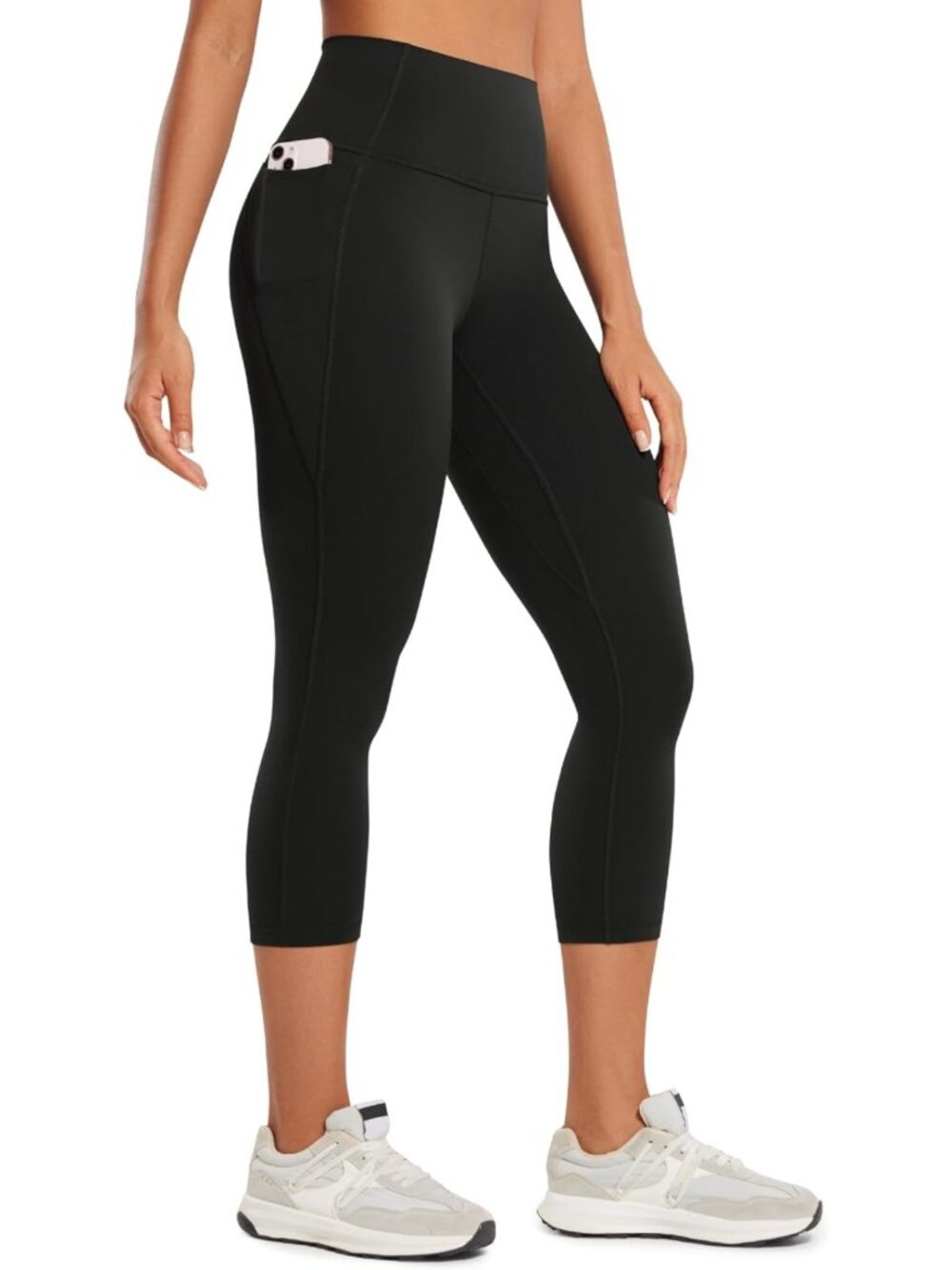 Soft Butterluxe Capris with Pockets | 21" Length | Perfect for Yoga & Fitness